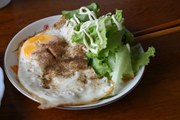 実家の朝ごはん