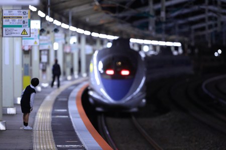小さな駅員さん