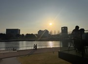 黄昏時